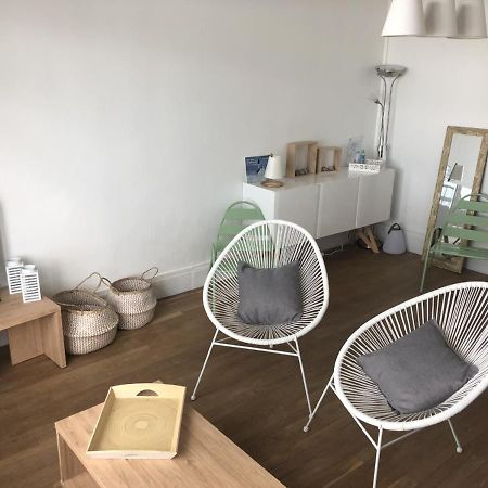 מרס-לה-באן Villa Les Fleurs Appartement En Front De Mer מראה חיצוני תמונה