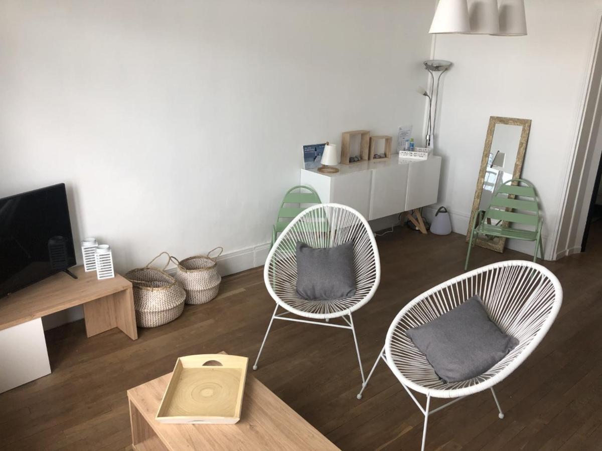 מרס-לה-באן Villa Les Fleurs Appartement En Front De Mer מראה חיצוני תמונה
