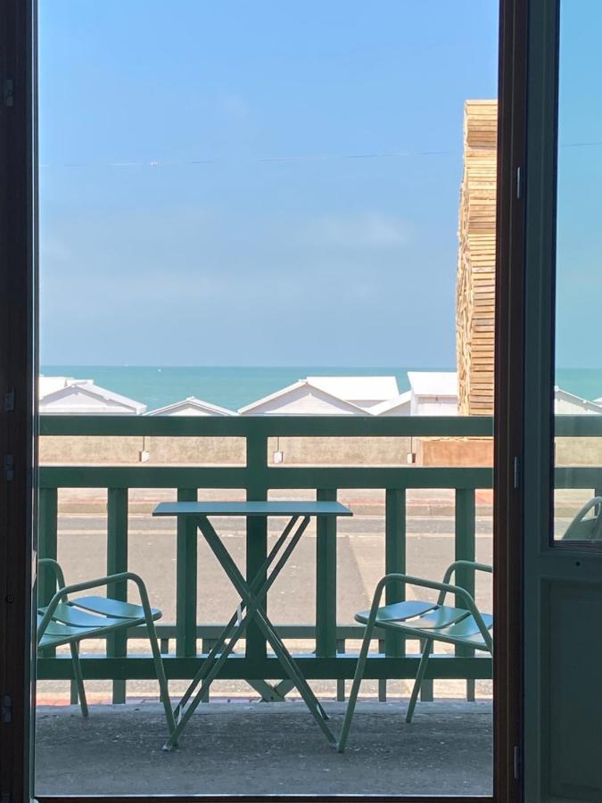 מרס-לה-באן Villa Les Fleurs Appartement En Front De Mer מראה חיצוני תמונה